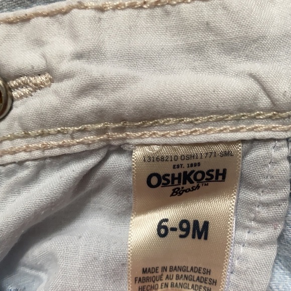 *4/$20* OshKosh B’gosh Embroidered Denim Overalls - Picture 6 of 7